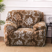 HKM-760595 Elastic Non-Slip Plush Sofa Cover in Various Colors