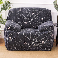 HKM-760595 Elastic Non-Slip Plush Sofa Cover in Various Colors