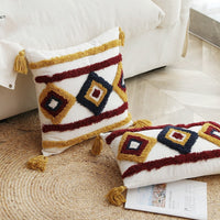HKM-760659 Bohemian Square Cushion Cover for Living Room - Chic Design, 45x45cm & 30x50cm Options