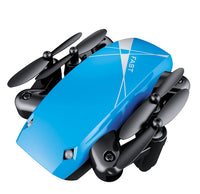 HKM-760723 Micro Foldable RC Drone with 3D Steering Wheel Remote and WiFi Camera Control for Kids
