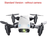 HKM-760723 Micro Foldable RC Drone with 3D Steering Wheel Remote and WiFi Camera Control for Kids