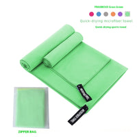 HKM-760787 Ultra-Absorbent Double-Sided Velvet Quick-Drying Sports Towel with Multiple Pocket Options