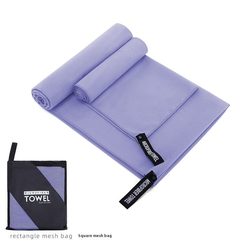 HKM-760787 Ultra-Absorbent Double-Sided Velvet Quick-Drying Sports Towel with Multiple Pocket Options
