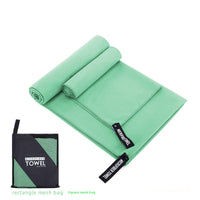 HKM-760787 Ultra-Absorbent Double-Sided Velvet Quick-Drying Sports Towel with Multiple Pocket Options