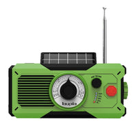HKM-761107 Emergency Hand Radio with Flashlight and Reading Light – USB Rechargeable, Portable, Multifunctional, ABS Material, Compact Design