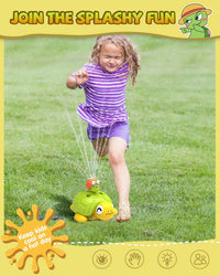 HKM-761171 3-in-1 Plastic Turtle Water Sprinkler for Kids - Splash Water Toys for Summer Fun