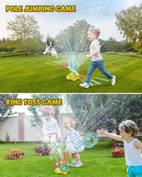 HKM-761171 3-in-1 Plastic Turtle Water Sprinkler for Kids - Splash Water Toys for Summer Fun