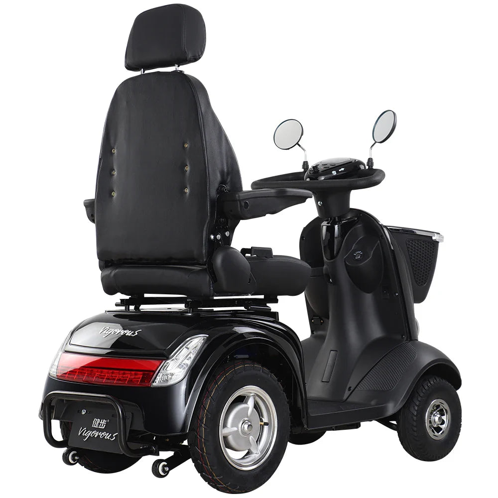 KTX-761235 500W Four-Wheel Electric Scooter for Adults, Max Speed 30km/h, Range 40-60km, LED Lights