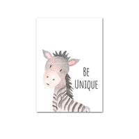 HKM-761299 Nordic Matte Canvas Decorative Core for Wall Art, Unframed