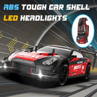 HKM-761363 1/14 Scale Remote Control Drift Car - High Speed 20km/h Electric Racer with LED Lights for Kids