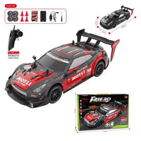 HKM-761363 1/14 Scale Remote Control Drift Car - High Speed 20km/h Electric Racer with LED Lights for Kids