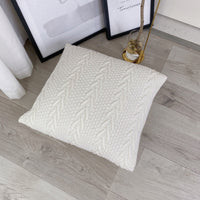 HKM-761363 Nordic Wool Knitted Pillow Cushion in Solid Colors