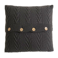 HKM-761363 Nordic Wool Knitted Pillow Cushion in Solid Colors
