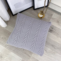 HKM-761363 Nordic Wool Knitted Pillow Cushion in Solid Colors