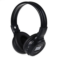 HKM-761427 Bluetooth Headset with Microphone and FM Radio, Wired/Wireless Compatibility, 8 Hour Battery Life, Lightweight Design