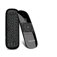 HKM-761875 Compact Wireless Keyboard, Mouse, and Remote Control Set - Portable 57 Keys with USB Rechargeable Battery