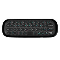 HKM-761875 Compact Wireless Keyboard, Mouse, and Remote Control Set - Portable 57 Keys with USB Rechargeable Battery
