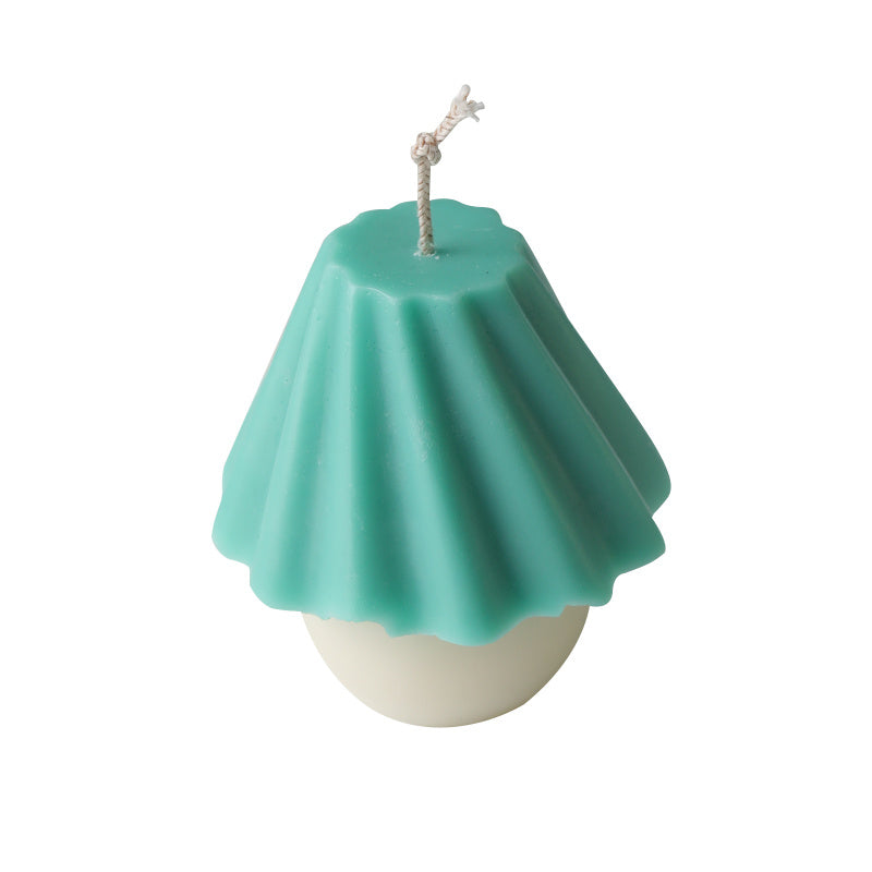 HKM-762067 Elegant Handmade Silica Gel Candle Mold and Lamp Stand Decor