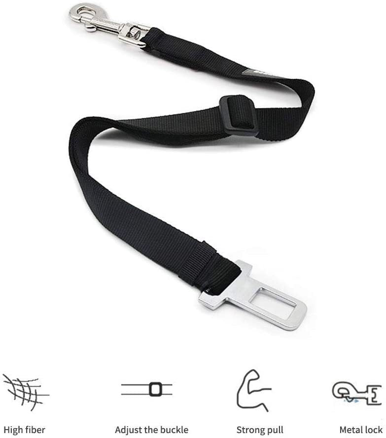 HKM-762067 Retractable Dog Safety Belt Car Safety Belt For Pet Dog Supplies Car Safety Buckle