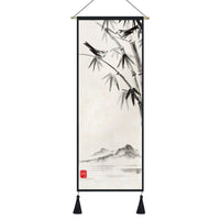 HKM-762195 Japanese Style Festive Wall Tapestry for Living Room and Porch Decoration
