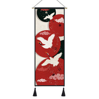 HKM-762195 Japanese Style Festive Wall Tapestry for Living Room and Porch Decoration
