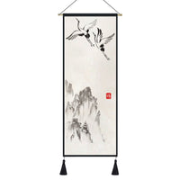 HKM-762195 Japanese Style Festive Wall Tapestry for Living Room and Porch Decoration
