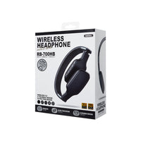 HKM-762259 Slim Wireless Bluetooth Headset with Call Function and Stereo Sound RB-700HB