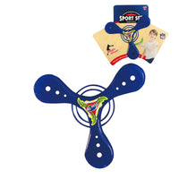HKM-762323 Kids Outdoor Plastic Boomerang Flying Disc Toy for Ages 2-13