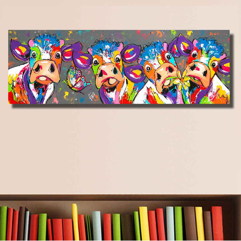 HKM-762515 Colorful Non-Woven Inkjet Wall Art - Unframed Home Decor
