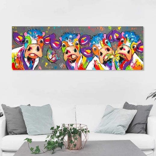 HKM-762515 Colorful Non-Woven Inkjet Wall Art - Unframed Home Decor