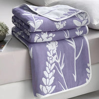 HKM-762515 Lightweight Six-Layer Gauze Summer Quilt - Soft Embroidered Blanket in Multiple Sizes