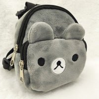 HKM-762707 Adjustable Cartoon Pet Backpack Harness for Outdoor Travel with Snack Bag