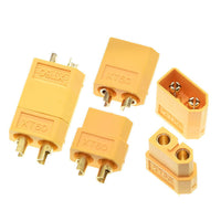 HKM-762707 High Current XT30U Male and Female Connectors for Lithium Battery Aircraft Models