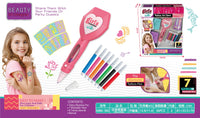 HKM-762771 DIY Beauty Tattoo Pen Makeup Set for Kids - Creative Pretend Play Toy for Ages 3 and Up
