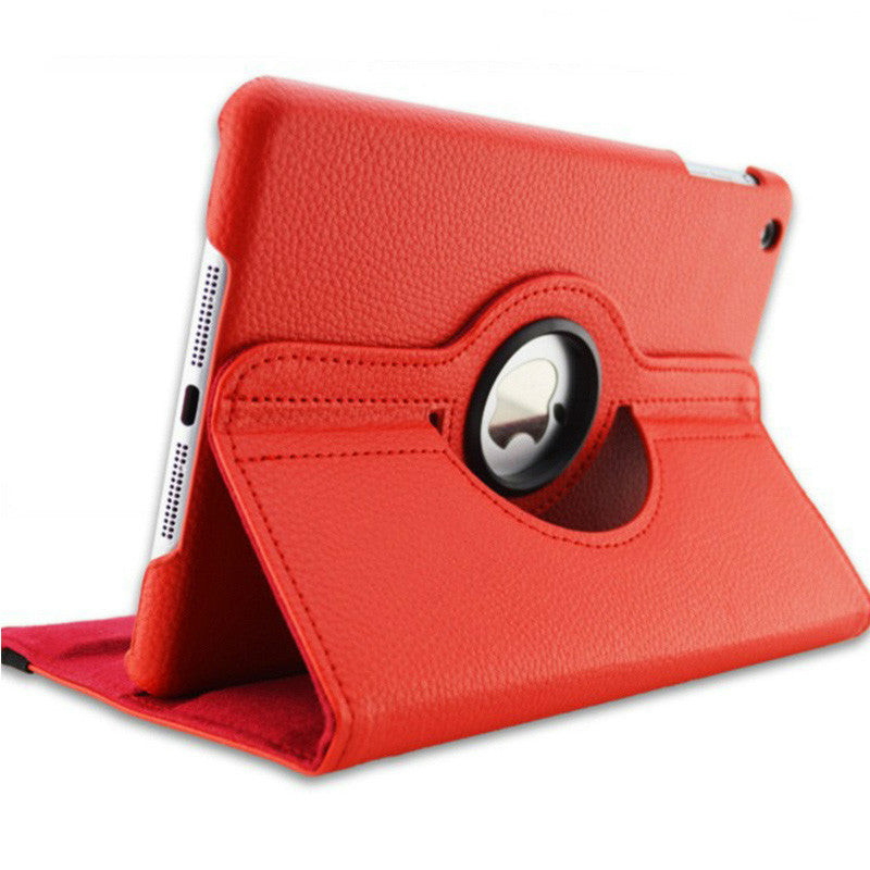HKM-762771 Tablet Case for iPad Mini 4 with Rotating Bracket and Protective Shell in Various Styles
