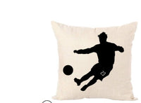 HKM-762963 Nordic Style Linen Basketball Throw Pillow Cover for Home Decor - 45x45cm