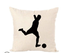 HKM-762963 Nordic Style Linen Basketball Throw Pillow Cover for Home Decor - 45x45cm