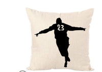 HKM-762963 Nordic Style Linen Basketball Throw Pillow Cover for Home Decor - 45x45cm
