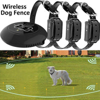 HKM-763347 Rechargeable Waterproof Pet Electronic Fence and Bark Control Collar