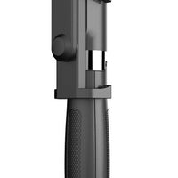 HKM-763731 Bluetooth-Compatible Self-Portrait Tripod for iPhone - Adjustable with Remote Control - Available in White, Red, Blue, Black