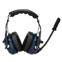 HKM-763731 Double Needle Headset with Noise Reduction Microphone and Waterproof Connector