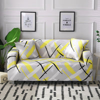 HKM-763731 Universal Non-Slip Sofa Cover - Durable, Stretchable & Easy to Install for Home and Office Use