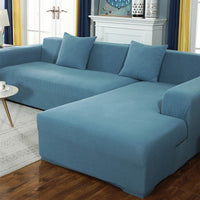 HKM-763731 Universal Non-Slip Sofa Cover - Durable, Stretchable & Easy to Install for Home and Office Use