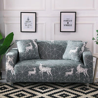 HKM-763731 Universal Non-Slip Sofa Cover - Durable, Stretchable & Easy to Install for Home and Office Use