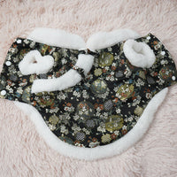 HKM-763987 Cozy Cotton Pet Clothes for Winter - Warmth in Pink, Red, and Black