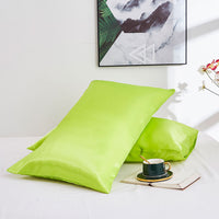 HKM-764115 Silk Double Pillowcase Set - Artificial Silk, Various Sizes Available