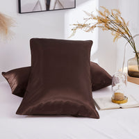 HKM-764115 Silk Double Pillowcase Set - Artificial Silk, Various Sizes Available