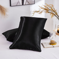 HKM-764115 Silk Double Pillowcase Set - Artificial Silk, Various Sizes Available