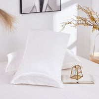 HKM-764115 Silk Double Pillowcase Set - Artificial Silk, Various Sizes Available