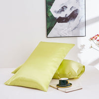 HKM-764115 Silk Double Pillowcase Set - Artificial Silk, Various Sizes Available